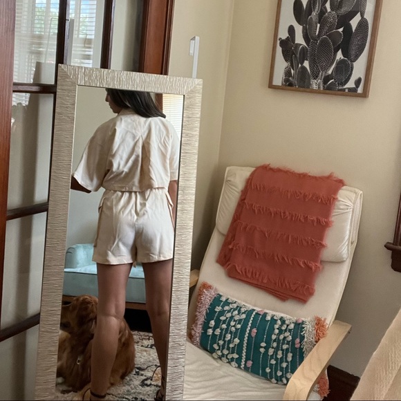 Zara cream jumpsuit - Picture 3 of 4